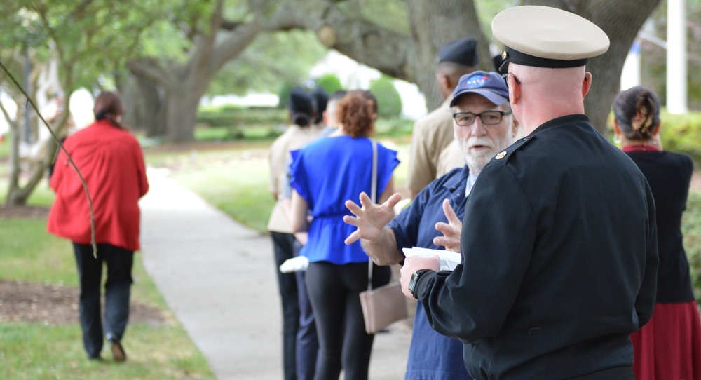 Walking tour of historic Jamestown Exposition homes aboard Naval Station Norfolk