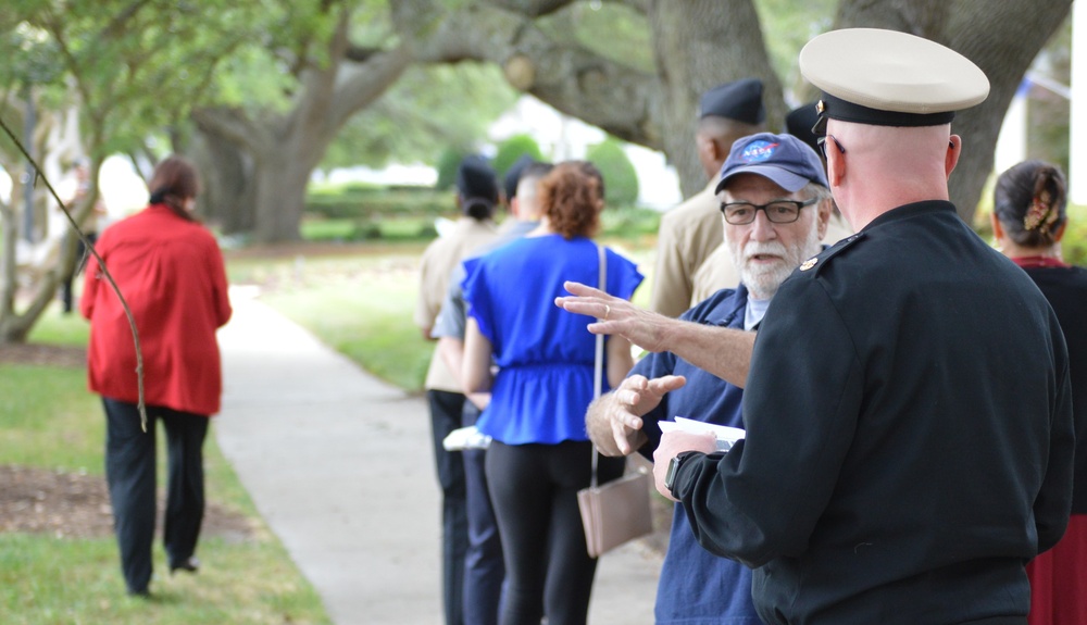 Walking tour of historic Jamestown Exposition homes aboard Naval Station Norfolk