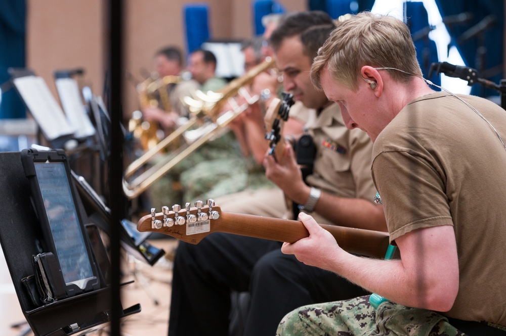 Navy Band Prepares for Live Summer Concerts