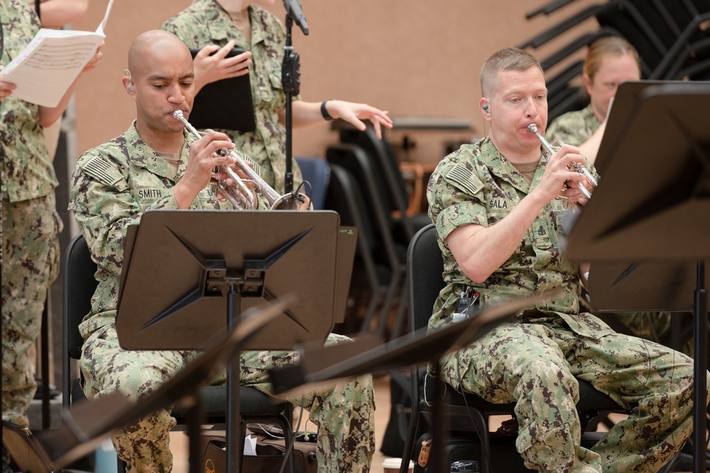 Navy Band Prepares for Live Summer Concerts