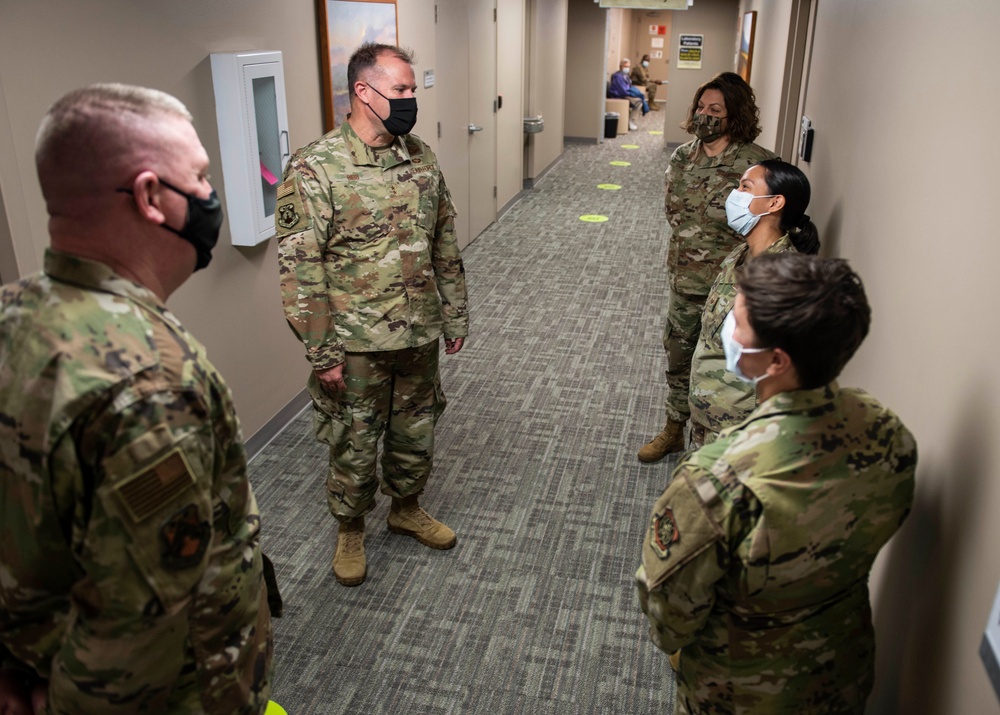 DVIDS - Images - 18th AF command team visits Fairchild AFB [Image 2 of 3]