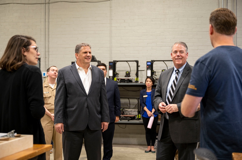 SECNAV, Under SECNAV Visit Naval X