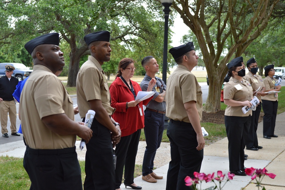 Walking tour of historic Jamestown Exposition homes aboard Naval Station Norfolk