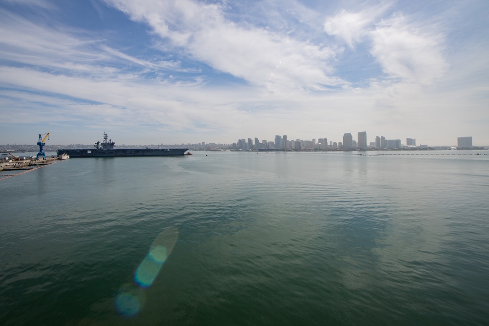 USS Theodore Roosevelt (CVN 71) Returns to San Diego