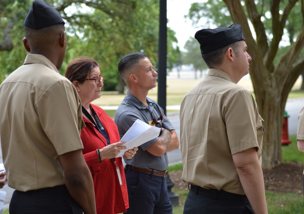 Walking tour of historic Jamestown Exposition homes aboard Naval Station Norfolk