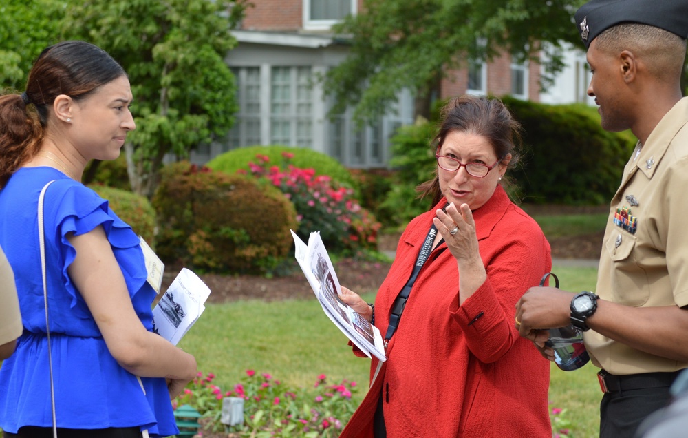 Walking tour of historic Jamestown Exposition homes aboard Naval Station Norfolk