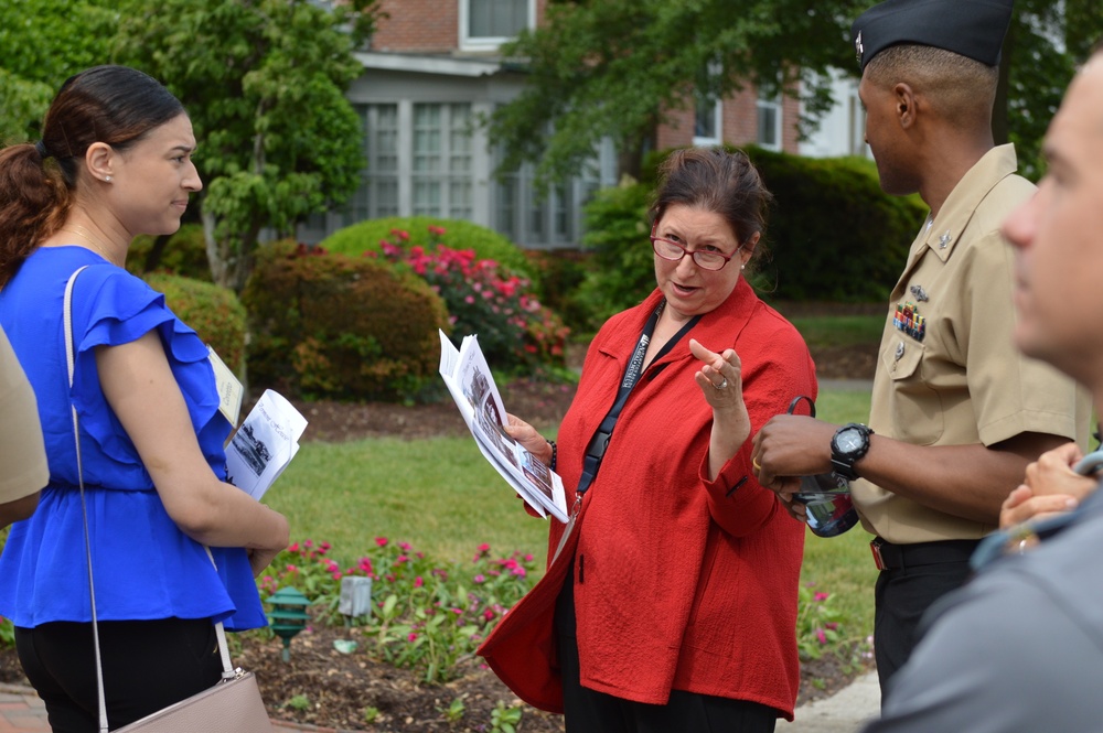 Walking tour of historic Jamestown Exposition homes aboard Naval Station Norfolk