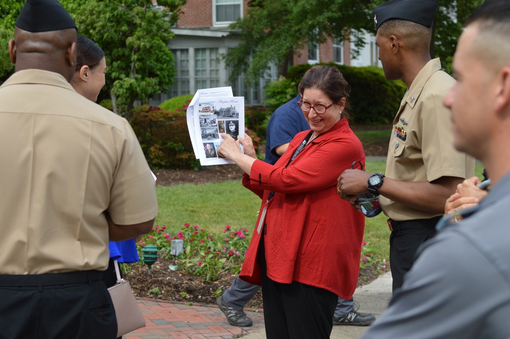 Walking tour of historic Jamestown Exposition homes aboard Naval Station Norfolk