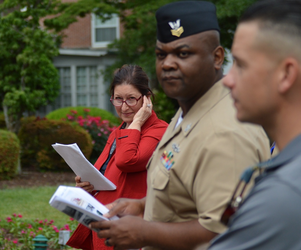 Walking tour of historic Jamestown Exposition homes aboard Naval Station Norfolk