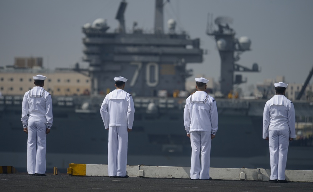 USS Theodore Roosevelt (CVN 71) Return to Home Port
