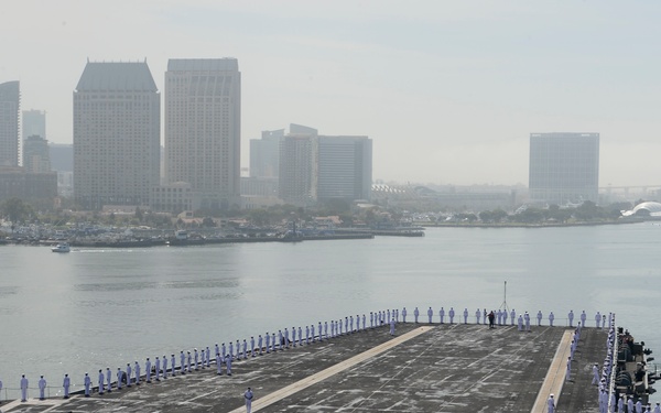 USS Theodore Roosevelt (CVN 71) Return to Home Port
