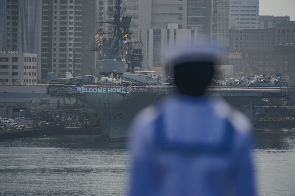 USS Theodore Roosevelt (CVN 71) Return to Home Port