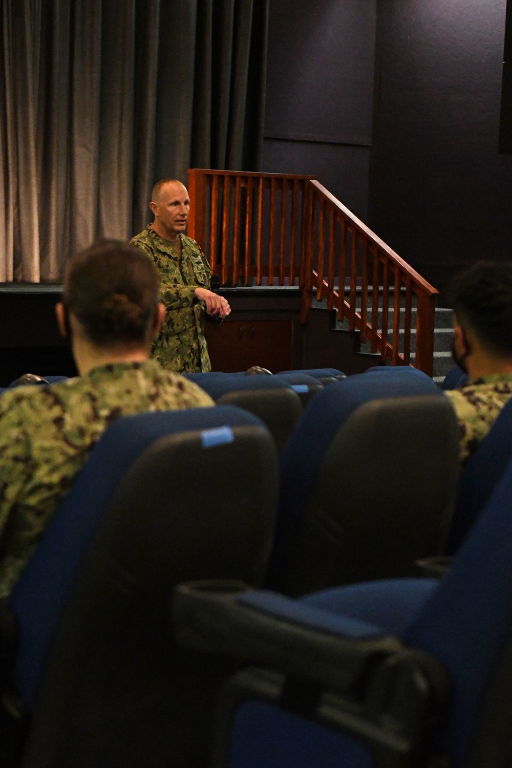 FORCM Roberts Addresses NMRTC-PH Hospital Corpsmen
