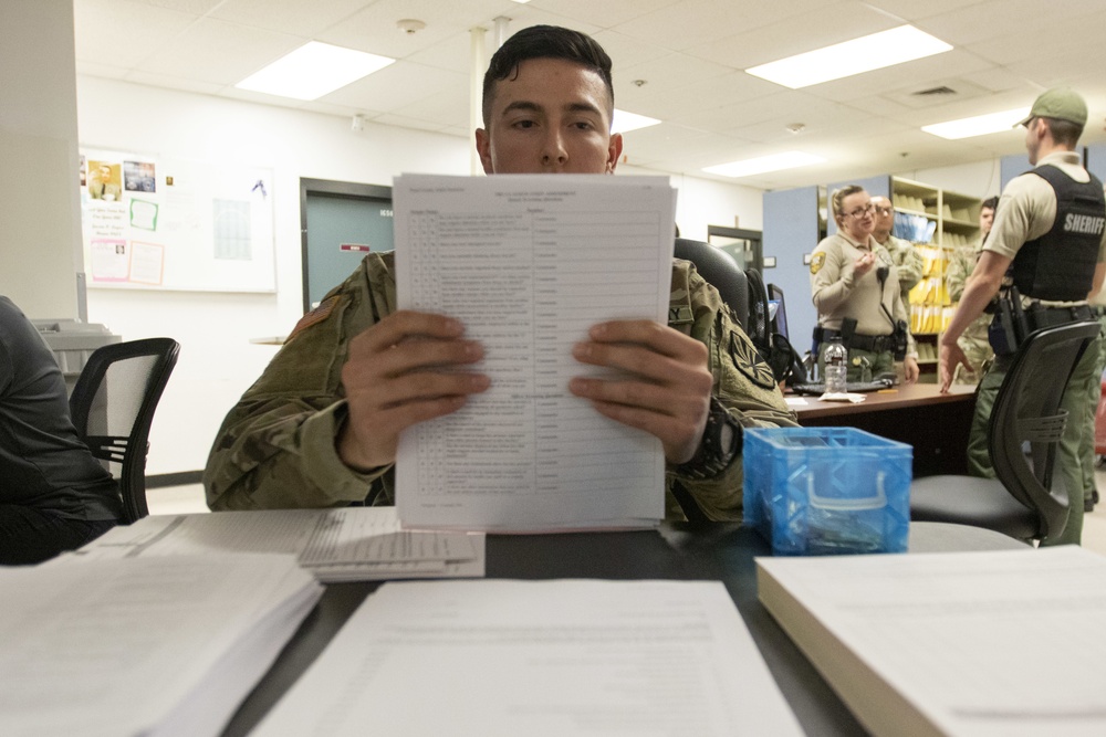 AZ Guard Task Force Badge Support Pinal County Law Enforcement