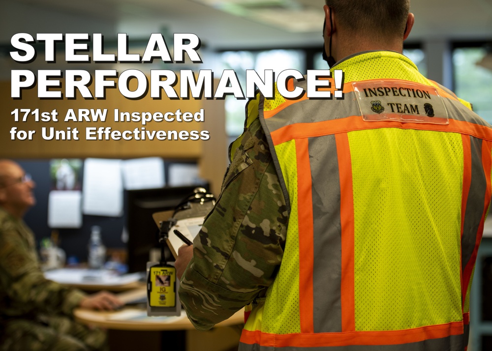 Stellar Performance! 171st Air Refueling Wing Inspected for Unit Effectiveness
