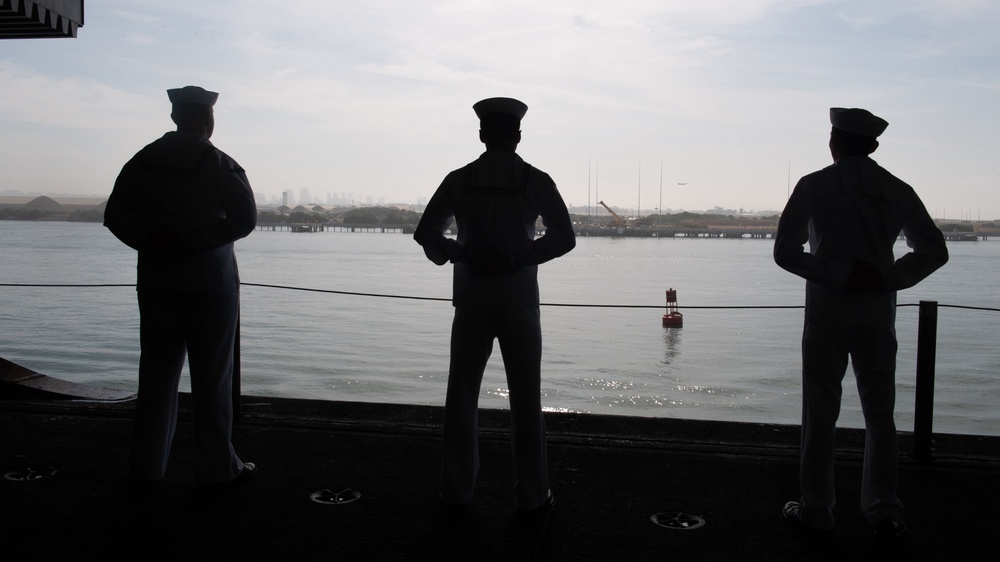 USS Theodore Roosevelt (CVN 71) Return to Home Port