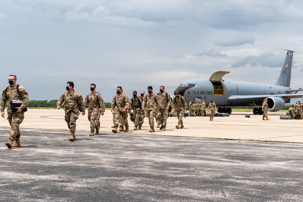 Last Illinois National Guardsmen return from U.S. Capitol security mission March 15, 2021