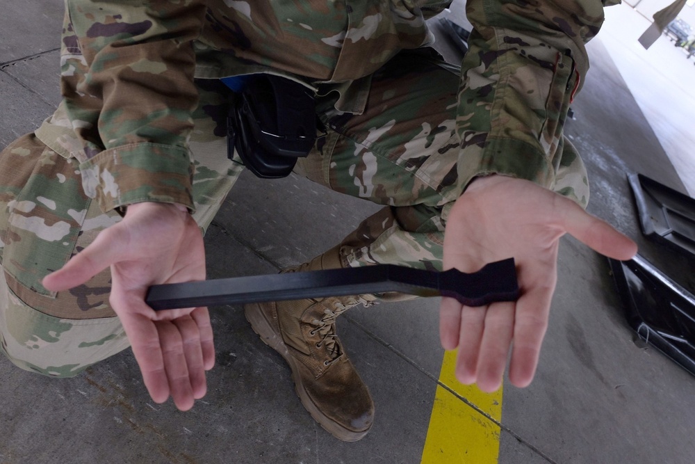 Airman keep on 'wrenching'