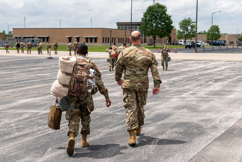 Last Illinois National Guardsmen return from U.S. Capitol security mission March 15, 2021