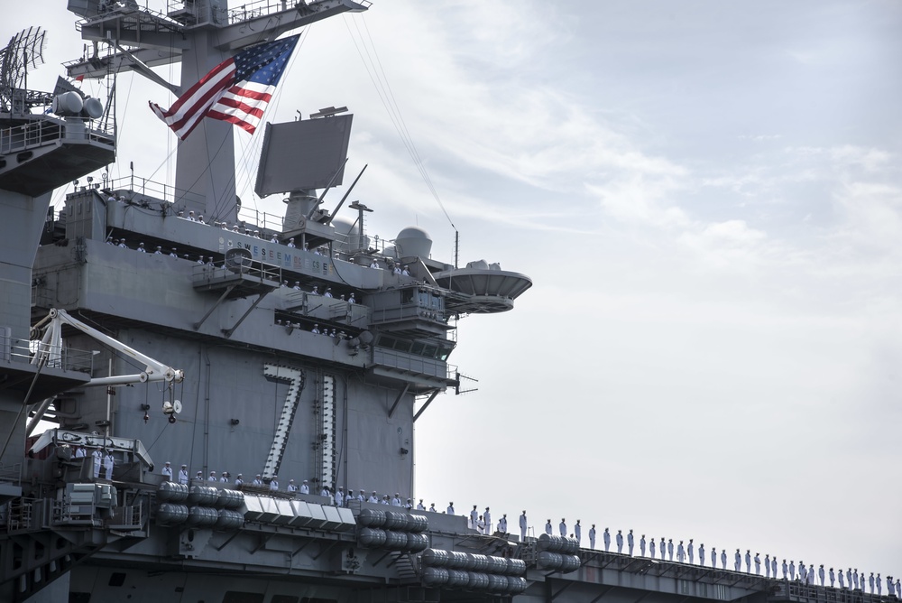 Theodore Roosevelt (CVN 71) Returns