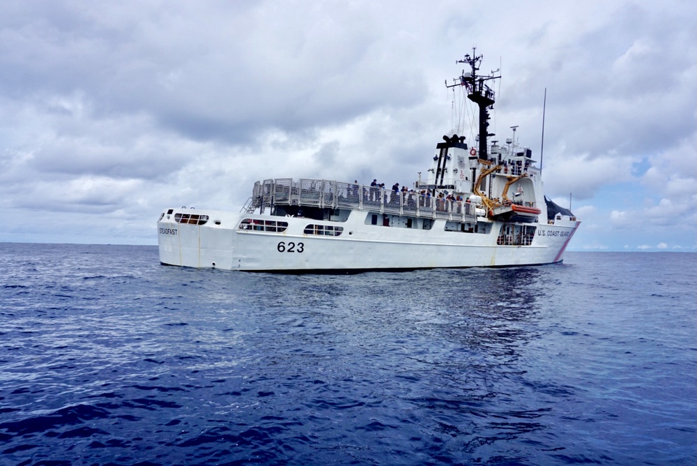 Coast Guard Cutter Steadfast returns home from counterdrug patrol