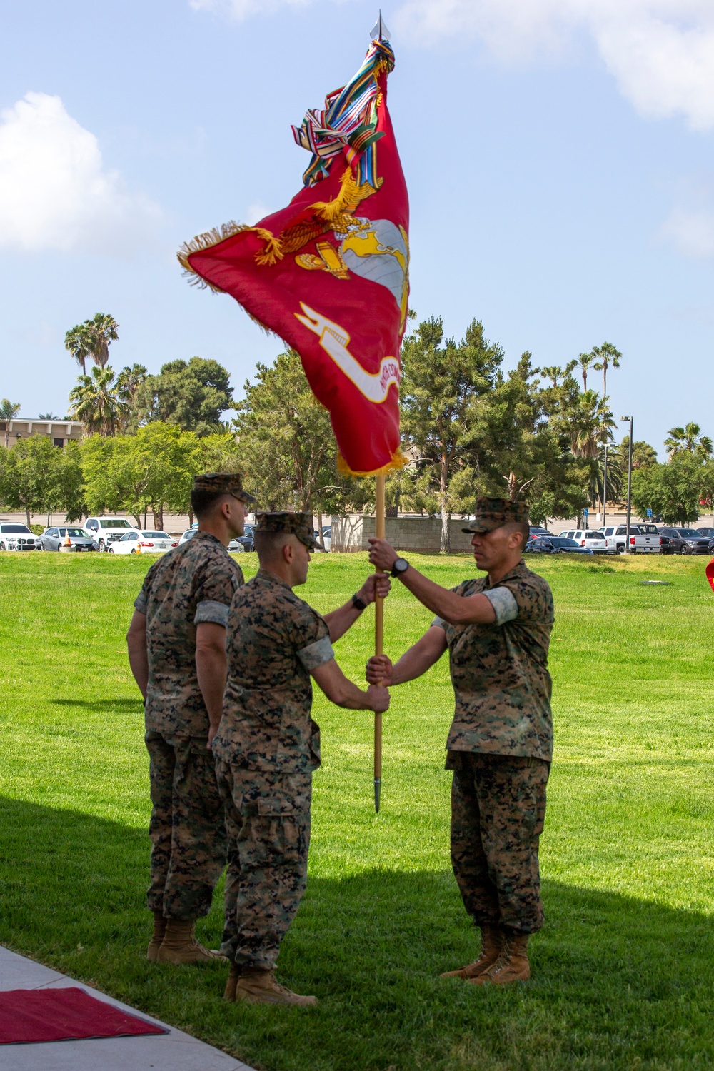 9th Communication Battalion Change of Command