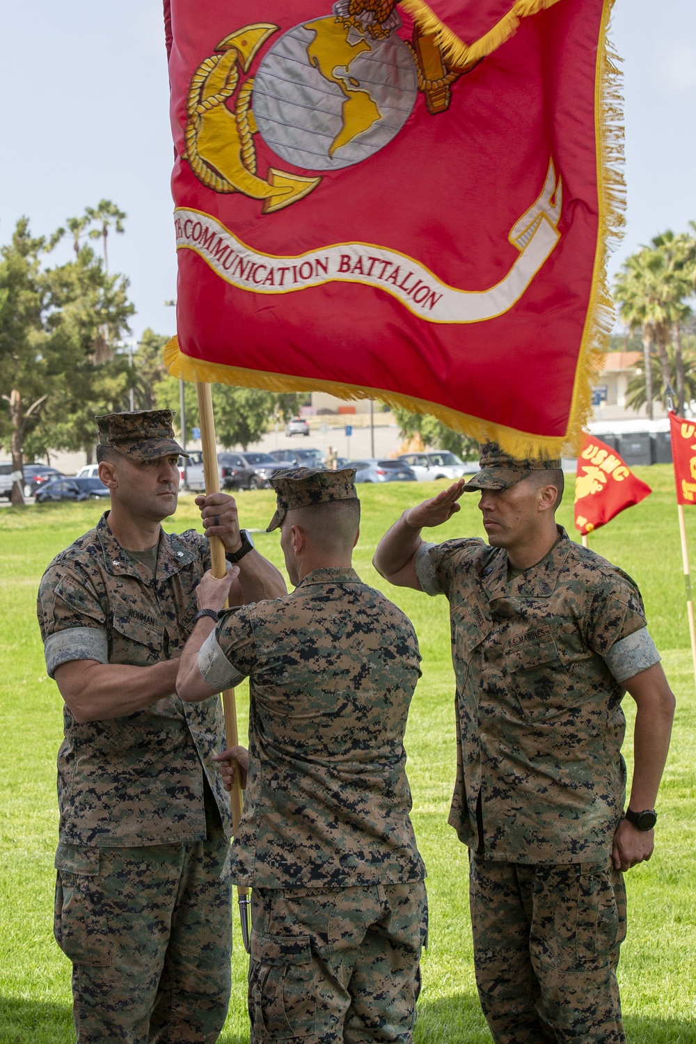 9th Communication Battalion Change of Command