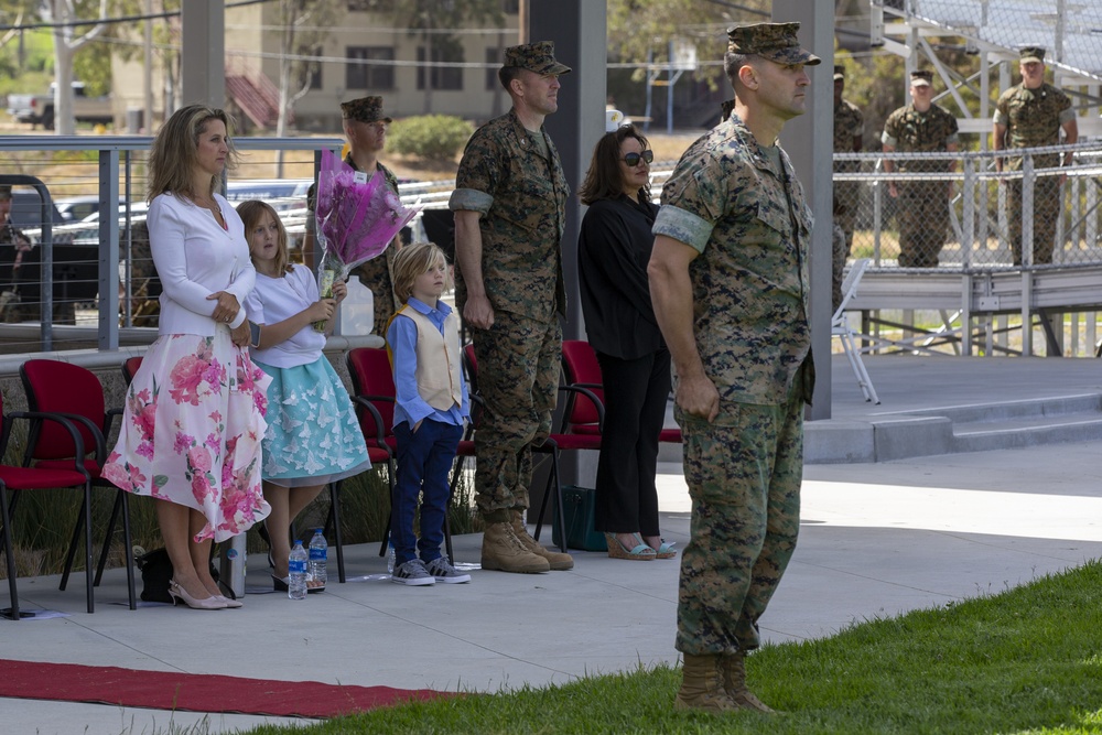 9th Communication Battalion Change of Command