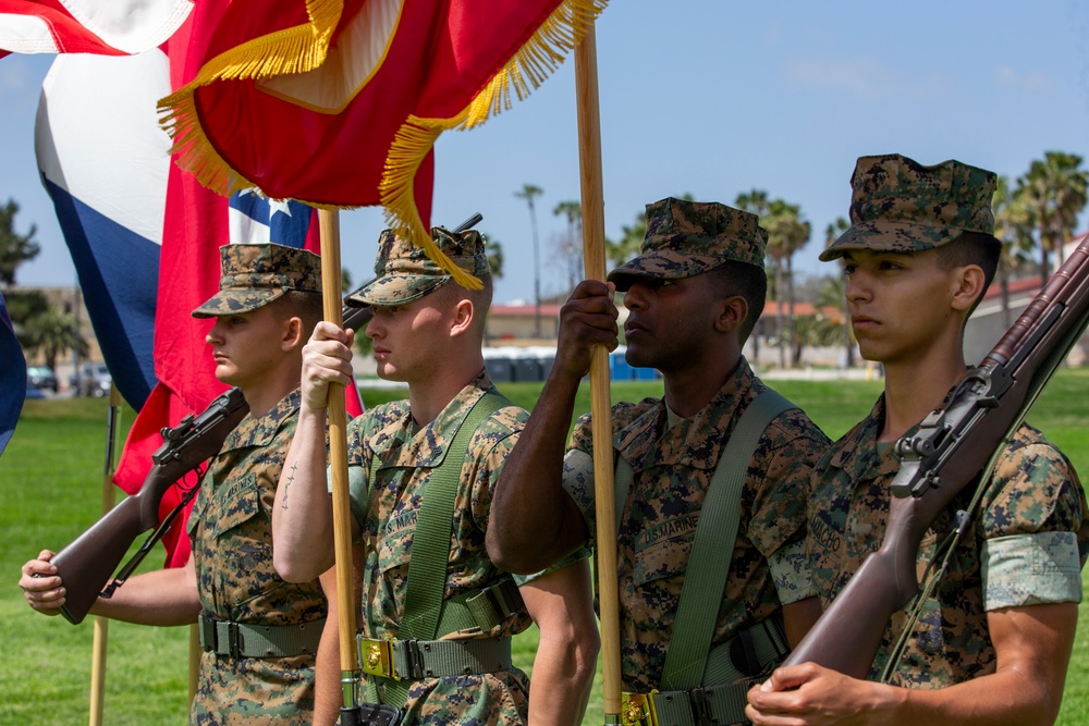 9th Communication Battalion Change of Command