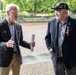 Bronze Star Medal with Valor presented to Gerald J. Kawecki