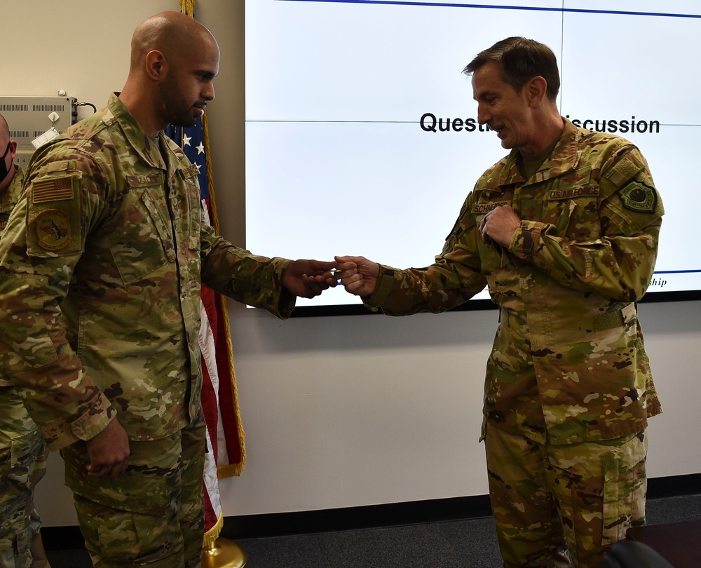 Lieutenant General Coining Team Misawa Members