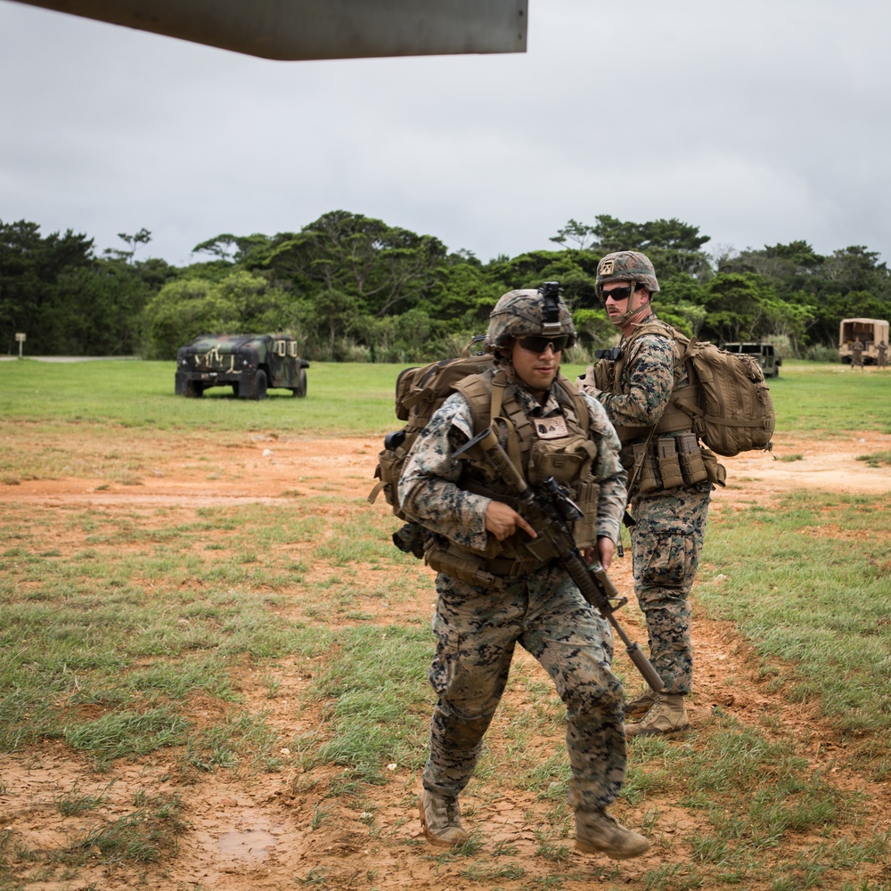 Marines with BLT 3/5 conduct TRAP exercise