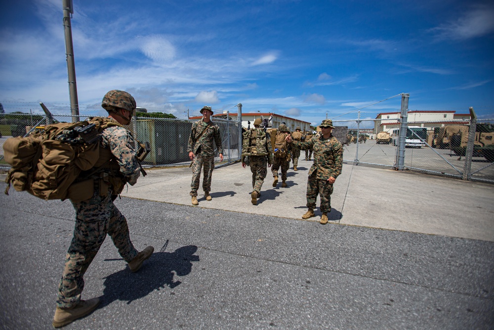 US Marines conduct an embassy reinforcement exercise