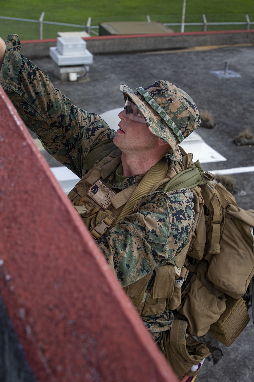 US Marines conduct an embassy reinforcement exercise