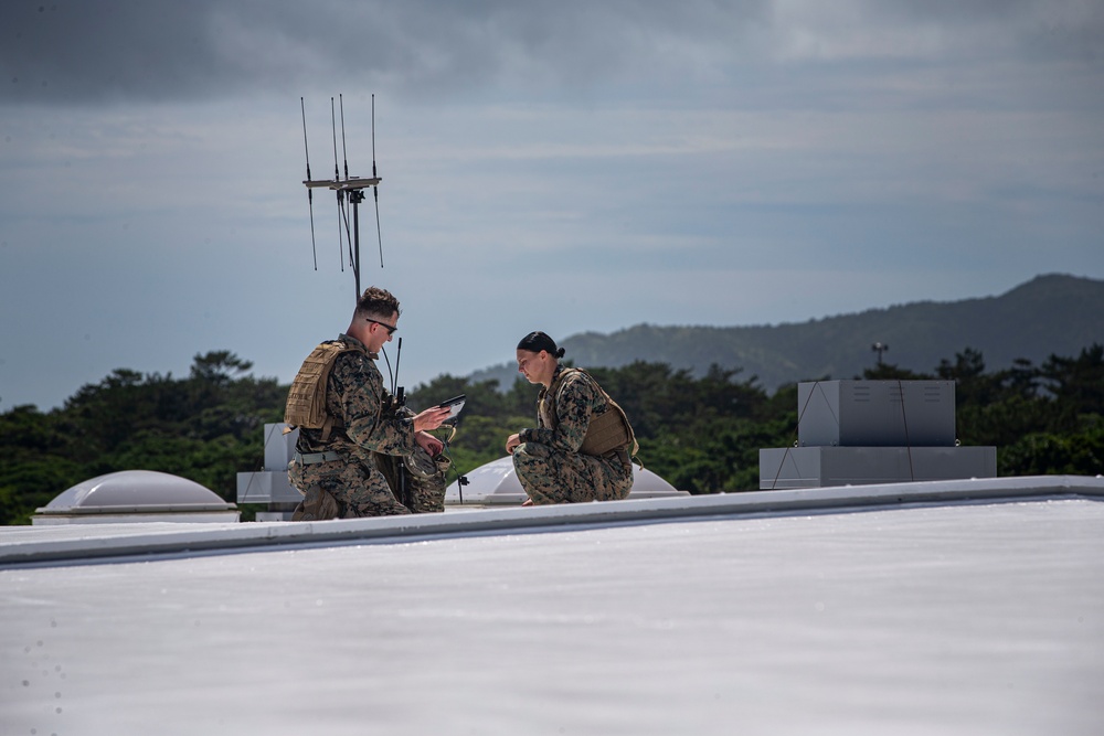 US Marines conduct an embassy reinforcement exercise