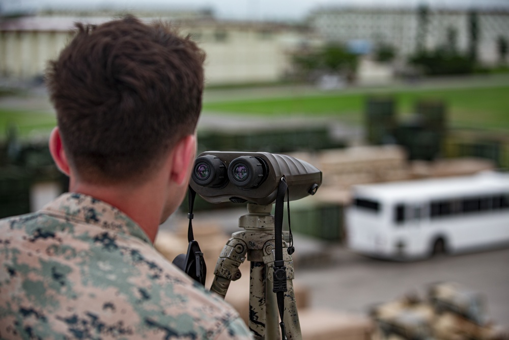 US Marines conduct an embassy reinforcement exercise