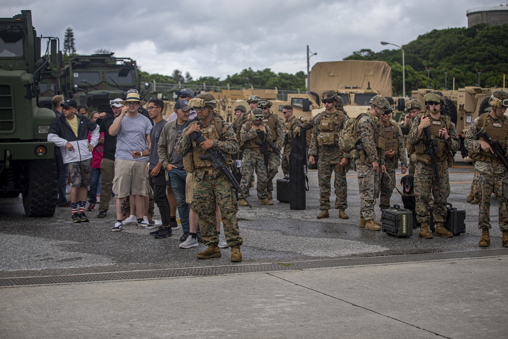 US Marines conduct an embassy reinforcement exercise