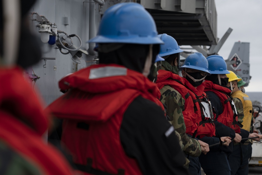 USS ESSEX Underway Operations