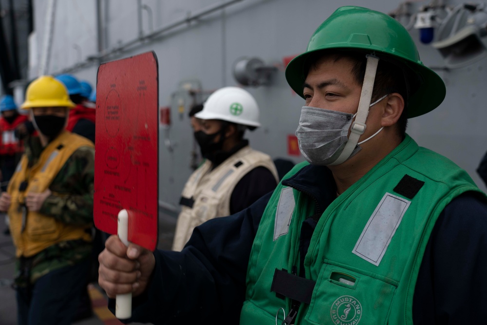 USS ESSEX Underway Operations