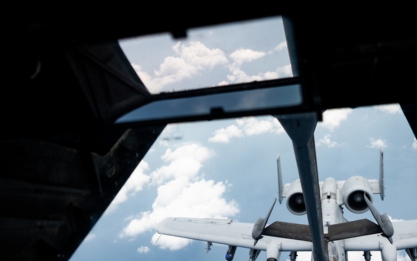 KC-10 Keeps F-16s and A-10s Fueled during Exercise Mobility Guardian 21