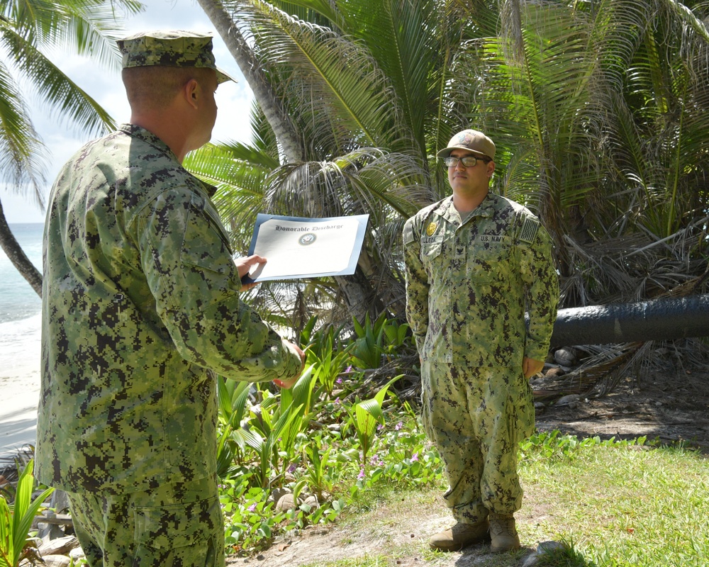 MA3 Villeda Re-enlistment