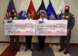 America’s Navy awards $360K in Scholarships to San Antonio Twins