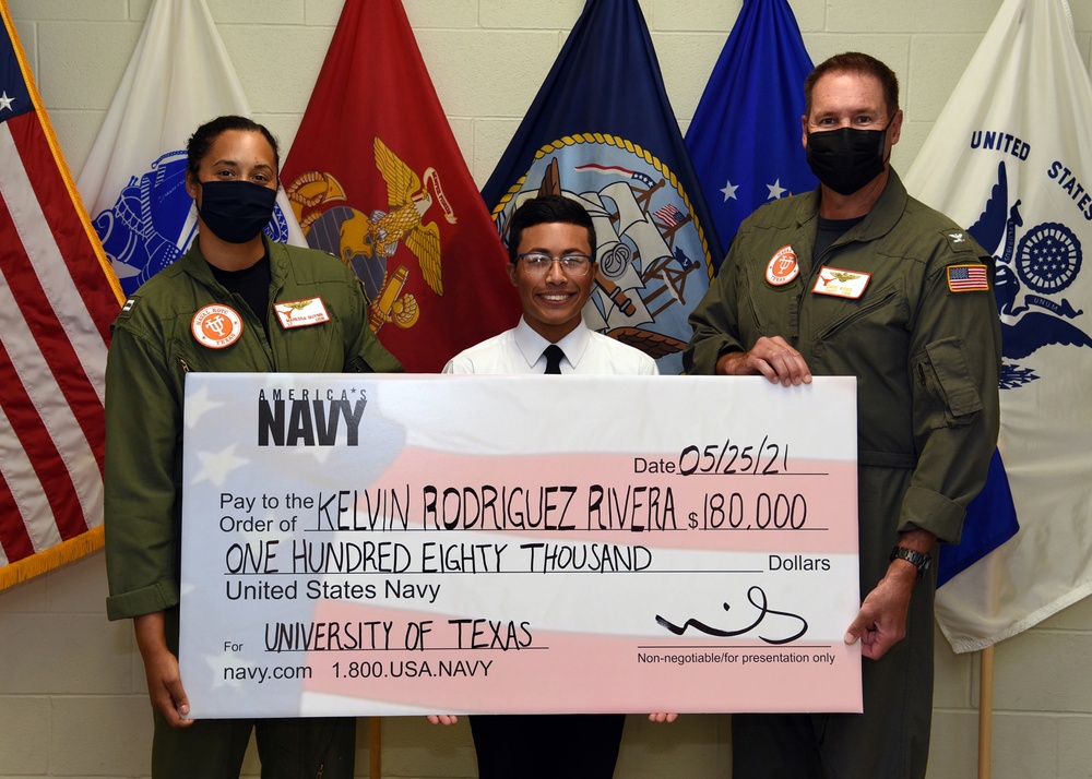 America’s Navy awards $360K in Scholarships to San Antonio Twins