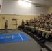 RDML Sobeck Speaks with CORTRAMID Midshipmen