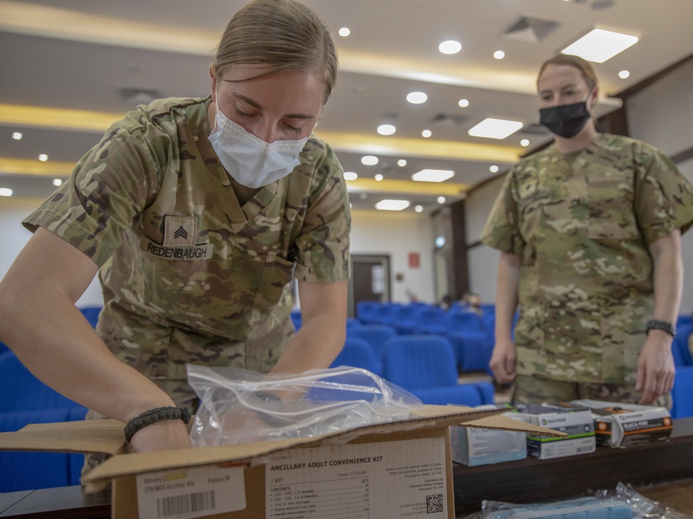 Vaccination at Joint Training Center - Jordan