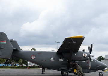 USAF Combat Aviation Advisors provide C-145 training to Kenyan Air Force personnel during CULEX
