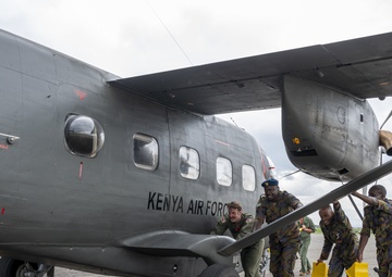 USAF Combat Aviation Advisors provide C-145 training to Kenyan Air Force personnel during CULEX