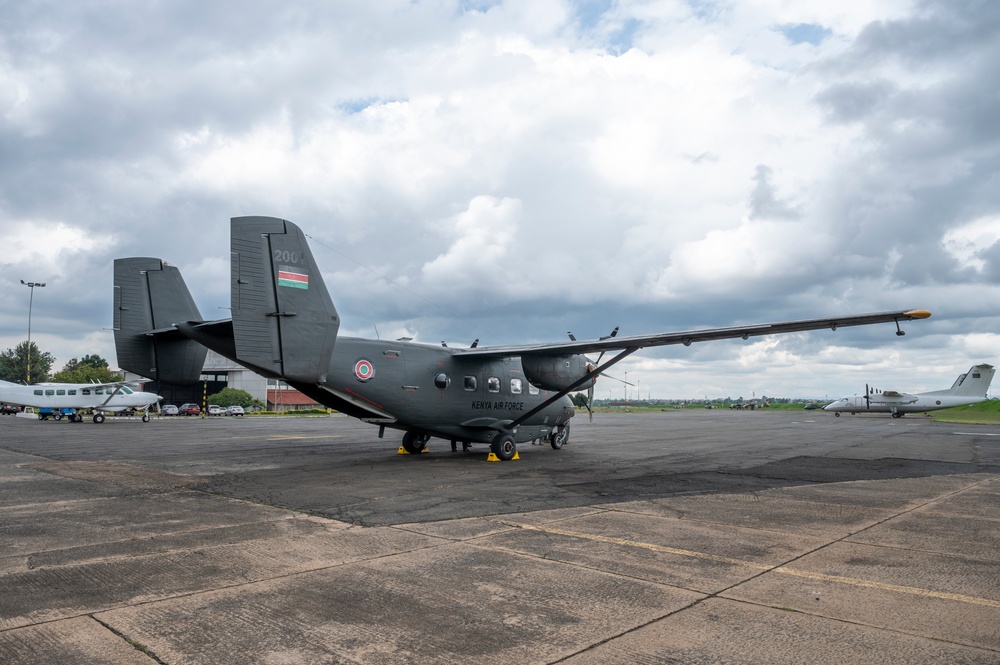 USAF Combat Aviation Advisors provide C-145 training to Kenyan Air Force personnel during CULEX