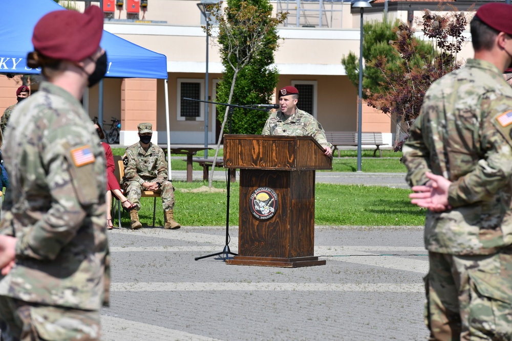 Change of Command Ceremony, May 26, 2021
