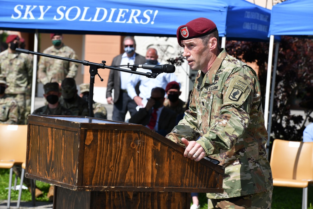 Change of Command Ceremony, May 26, 2021
